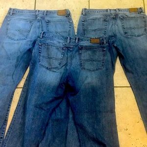 Lucky Brand 181 Relaxed Fit Jeans 36x34 QTY 3